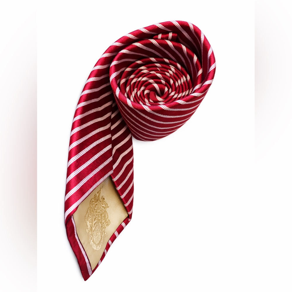 Classic Red Stripe Men’s Tie